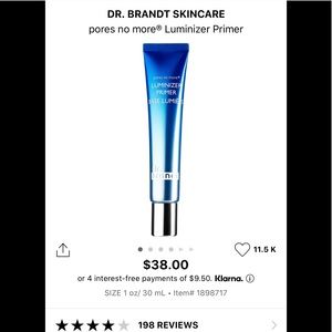 dr. brandt Luminizer Primer! New in box!